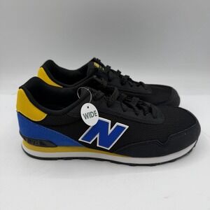 New Balance 515 Shoes‎ YOUTH Kids Sz 3 WIDE Black Blue Yellow Sneakers PC515BA